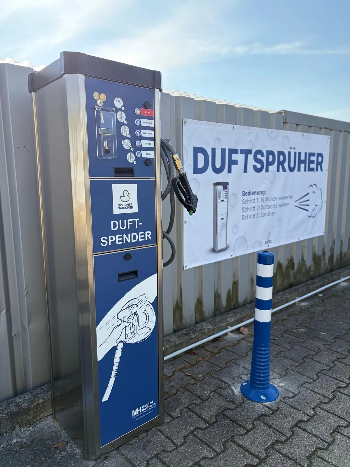 Duftspender-Station mit Bedienungsanleitung